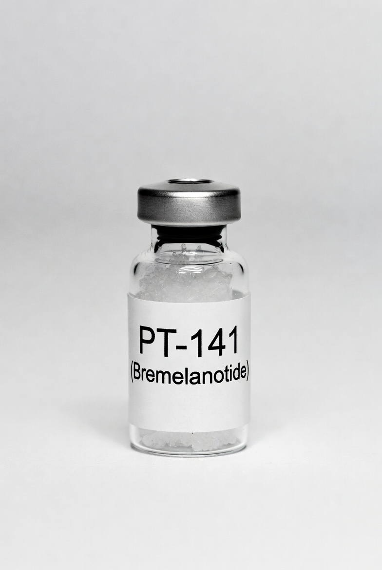 PT-141 >= 99% HPLC research peptide vial